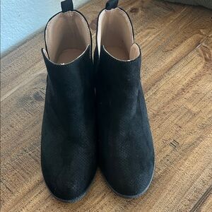 True & Co. Black Ankle Booties